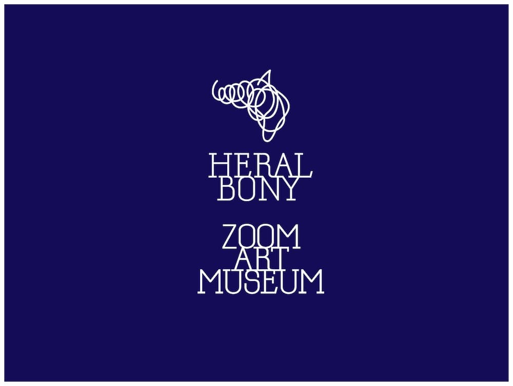 場所とデバイスを問わず参加できるオンライン美術館「HERALBONY #ZoomArtMuseum」開催
